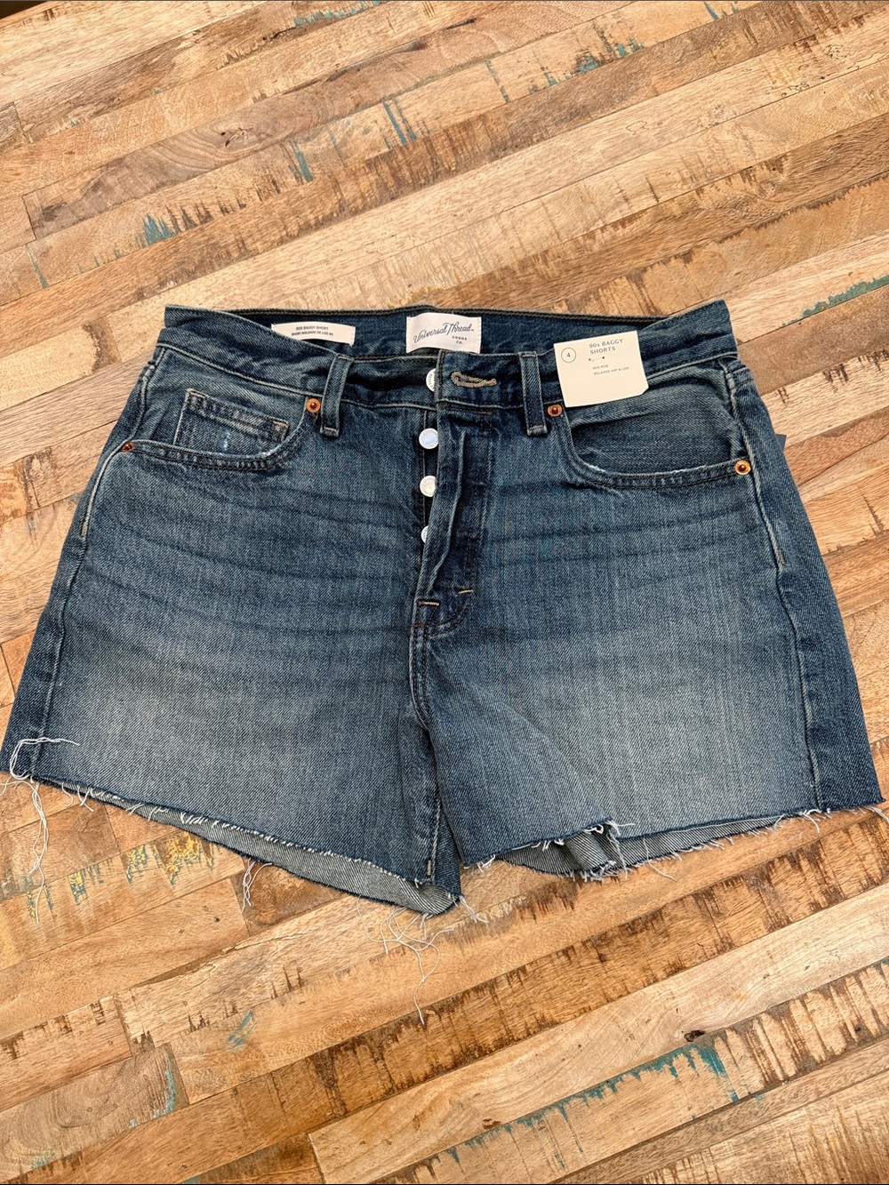 Universal Thread Dark Blue Denim Jean Shorts